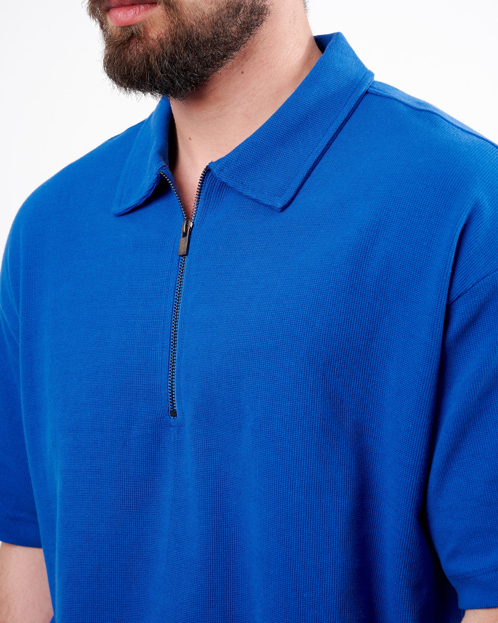 Drova Zip Neck polo T-Shirt