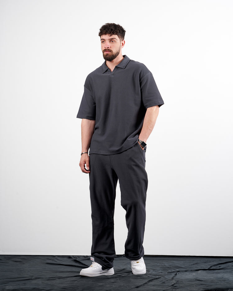 Drova Neck polo Co-ord Oversized