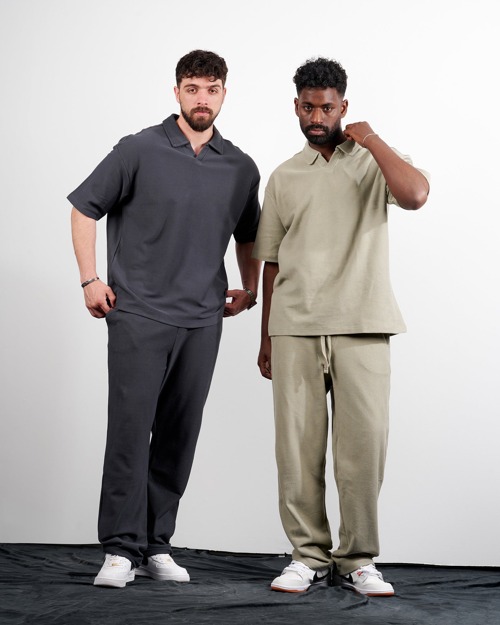 Drova Neck polo Co-ord Oversized
