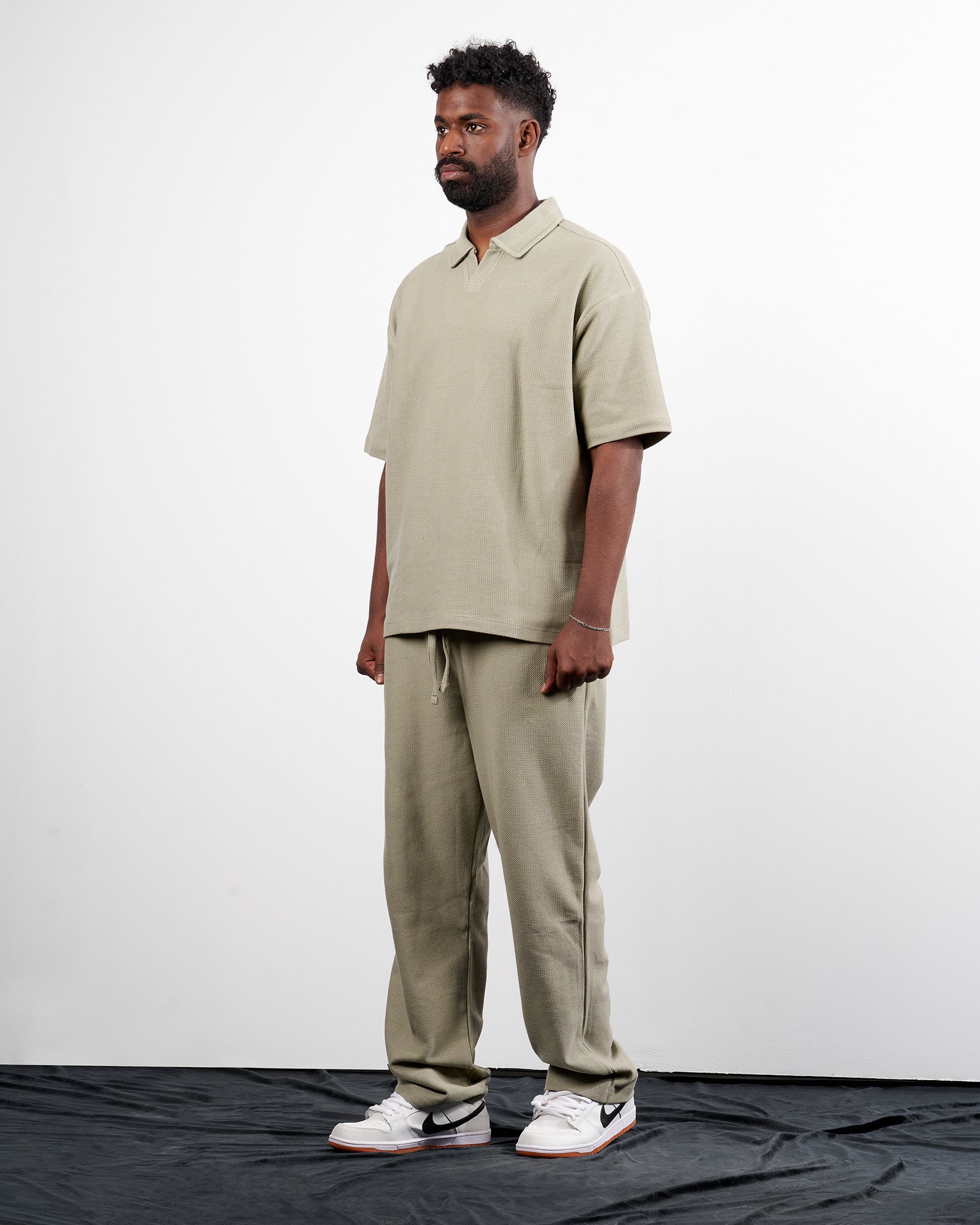 Drova Neck polo Co-ord Oversized