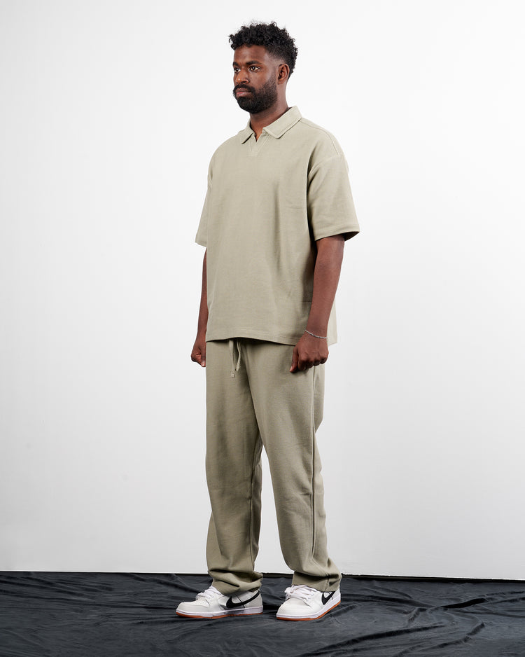Drova Neck polo Co-ord Oversized