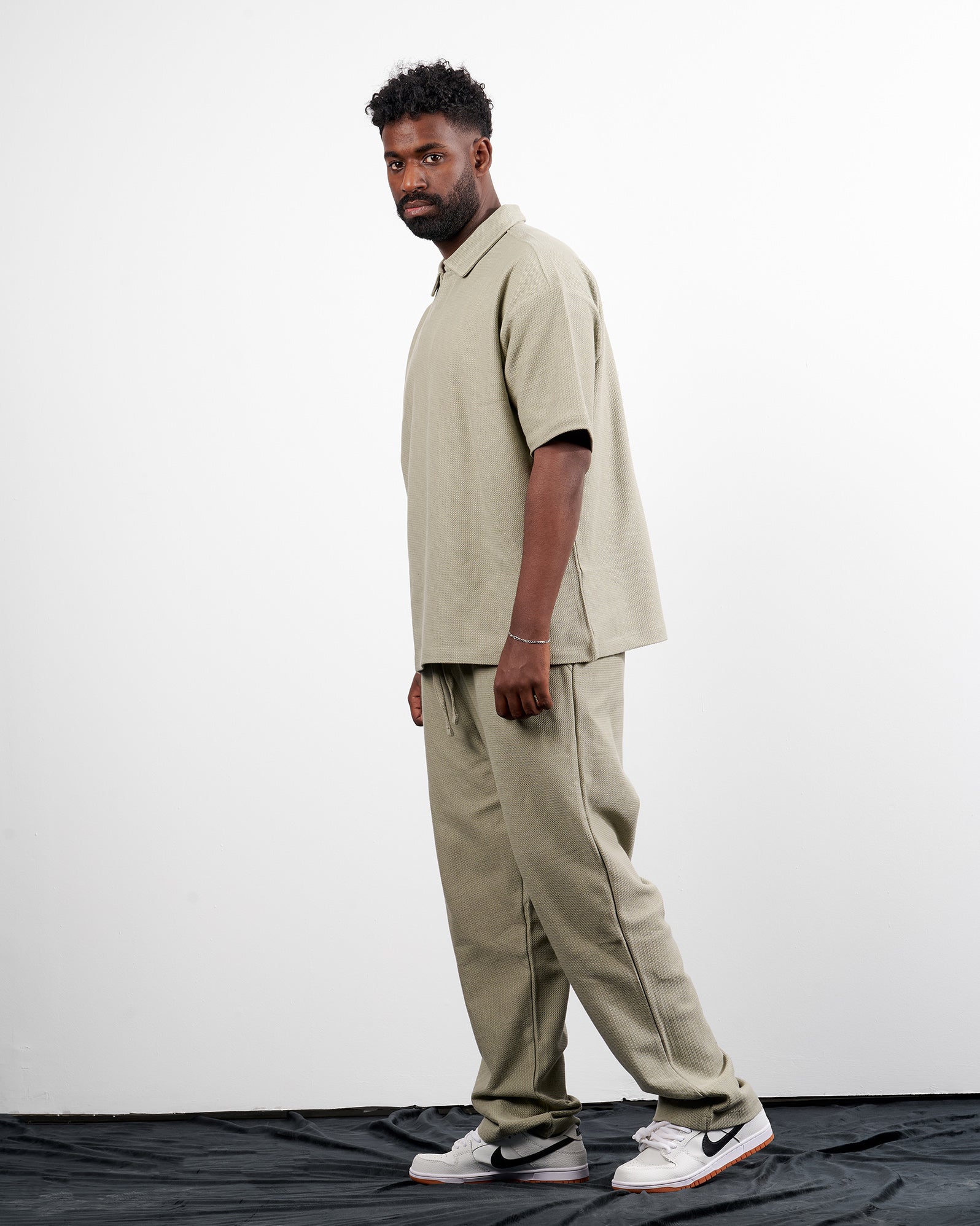Drova Neck polo Co-ord Oversized