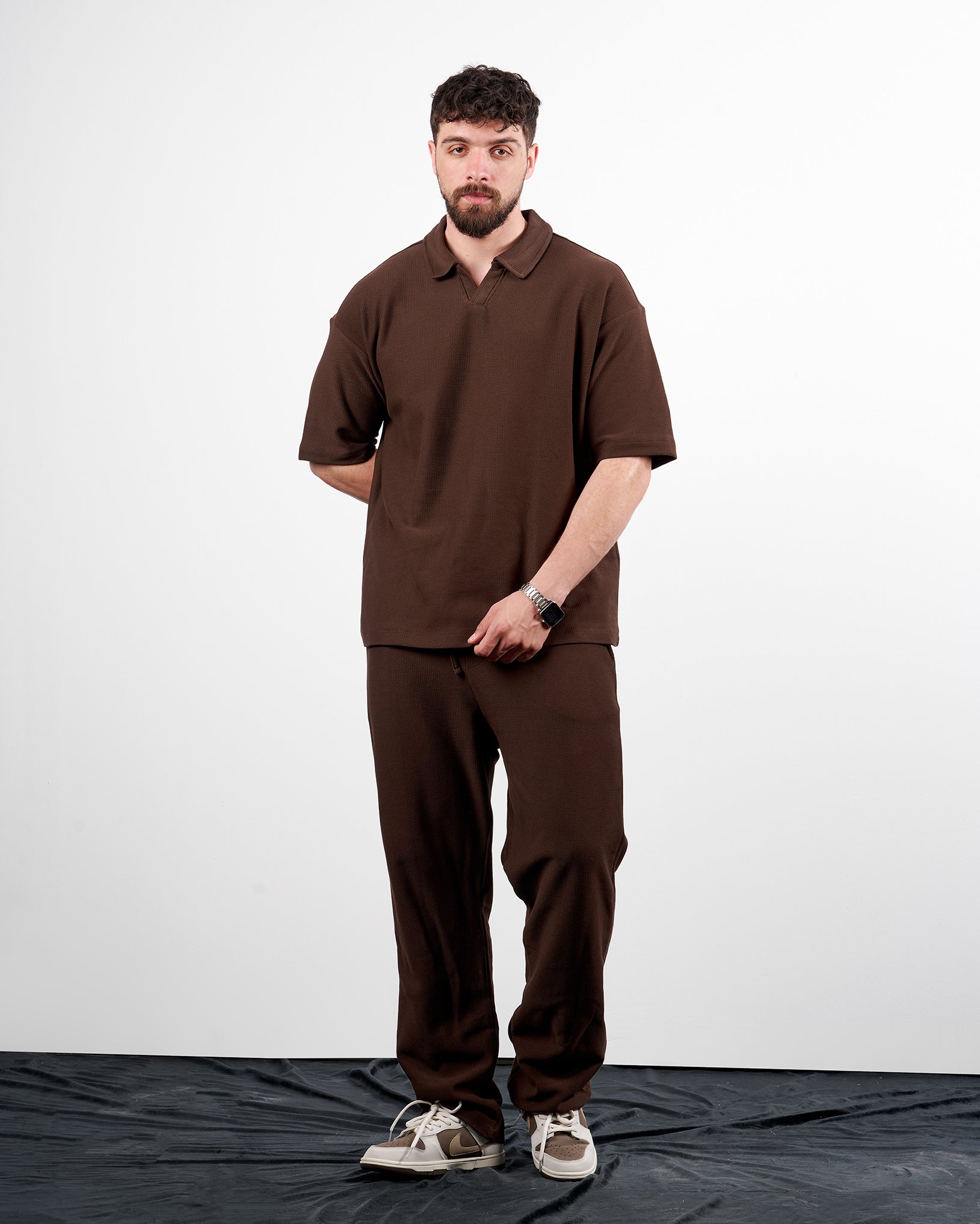 Drova Neck polo Co-ord Oversized