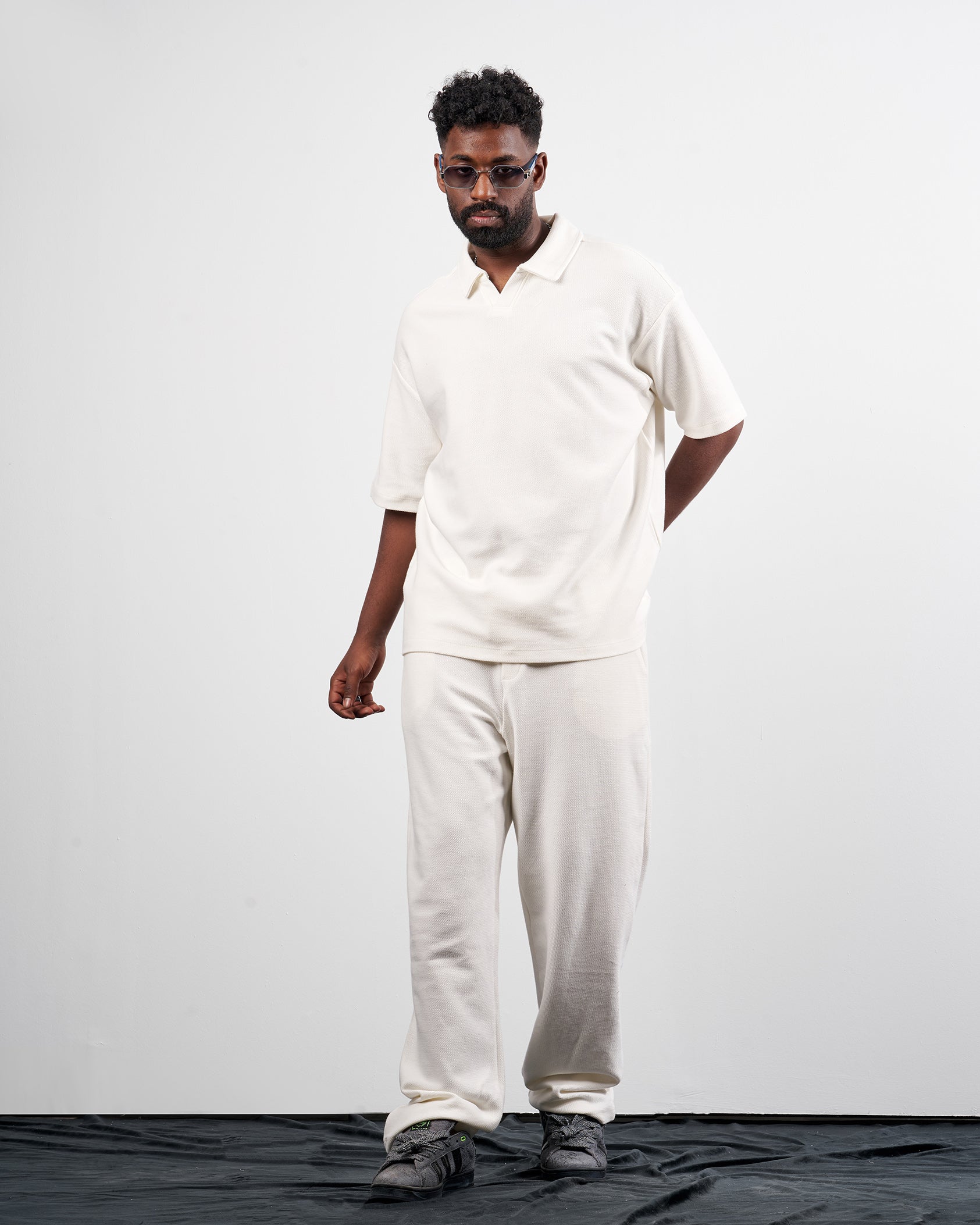 Drova Neck polo Co-ord Oversized