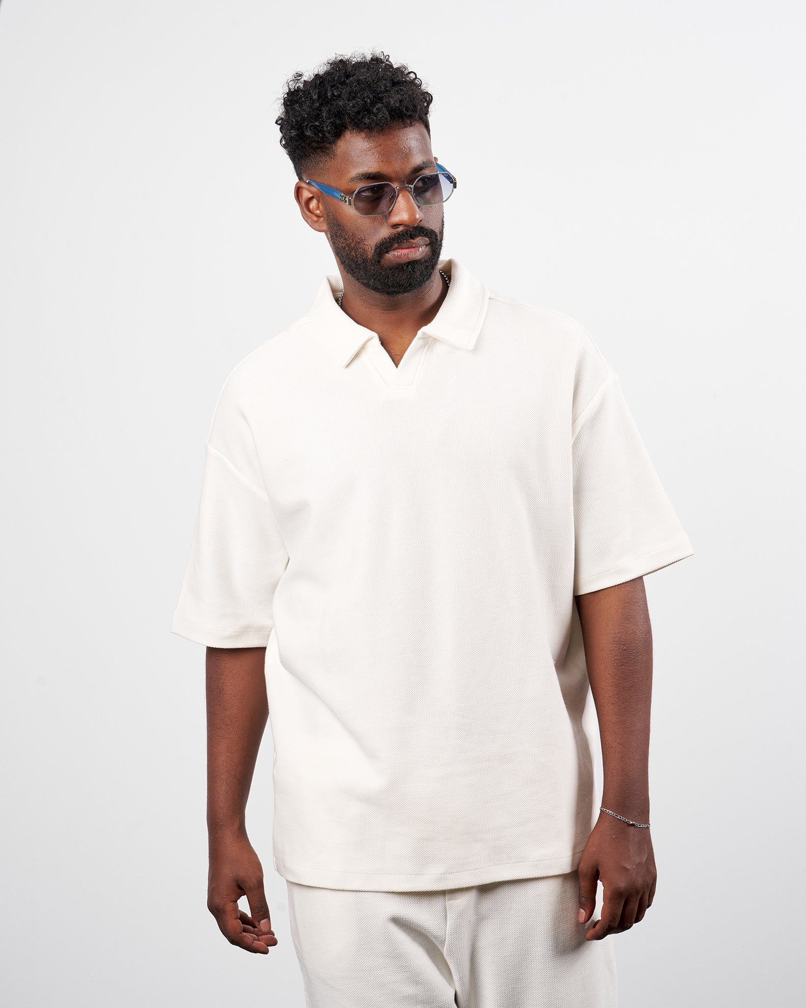 Drova Neck polo Co-ord Oversized