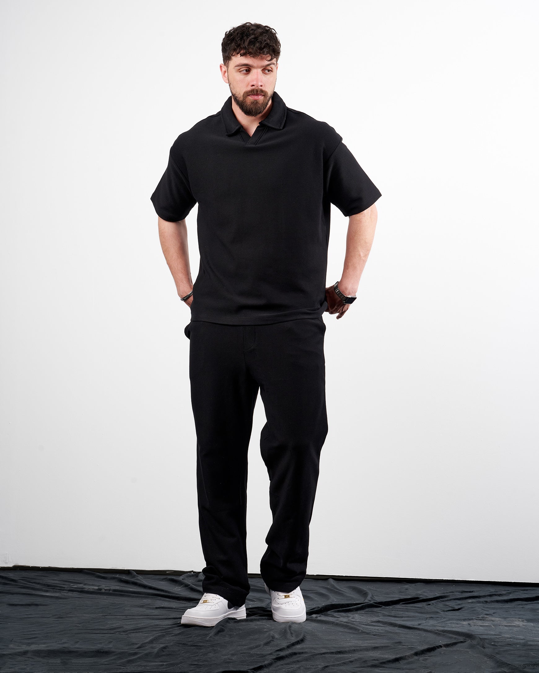 Drova Neck polo Co-ord Oversized
