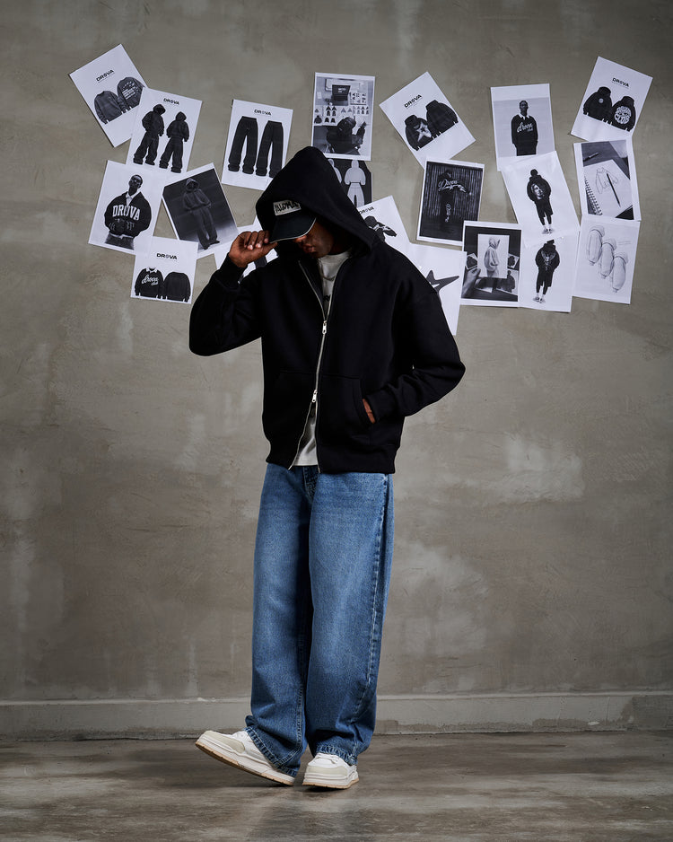 Drova Basic Hoodie With ZIP-UP