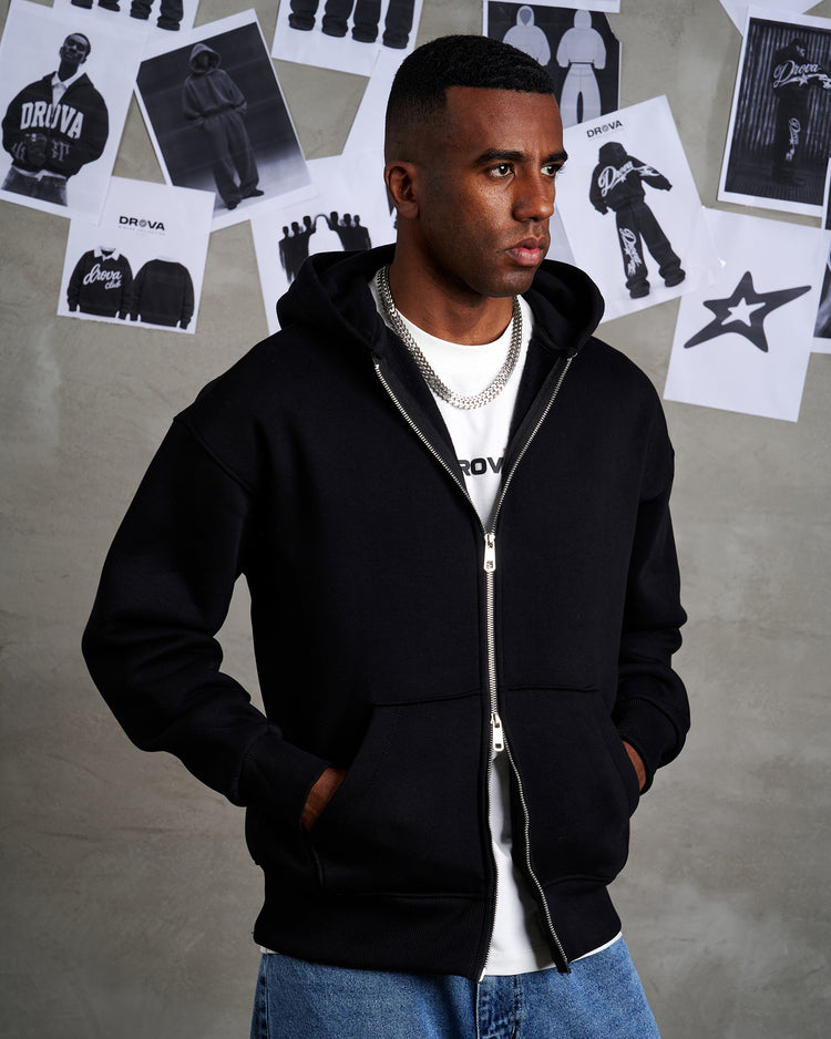 Drova Basic Hoodie With ZIP-UP