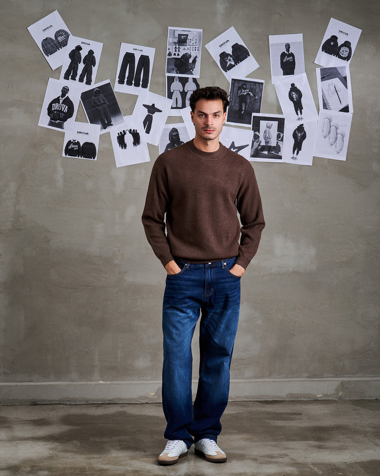 TEXTURED RELAXED FIT JUMPER