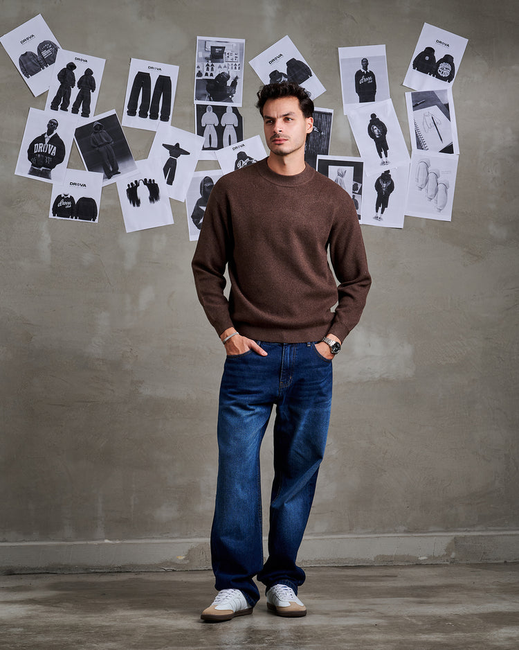 TEXTURED RELAXED FIT JUMPER