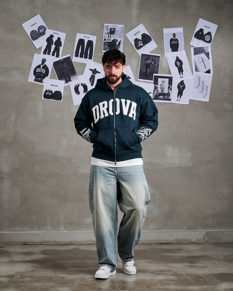 Drova Fire Fit Zip-Up Hoodie