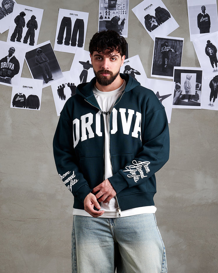 Drova Fire Fit Zip-Up Hoodie