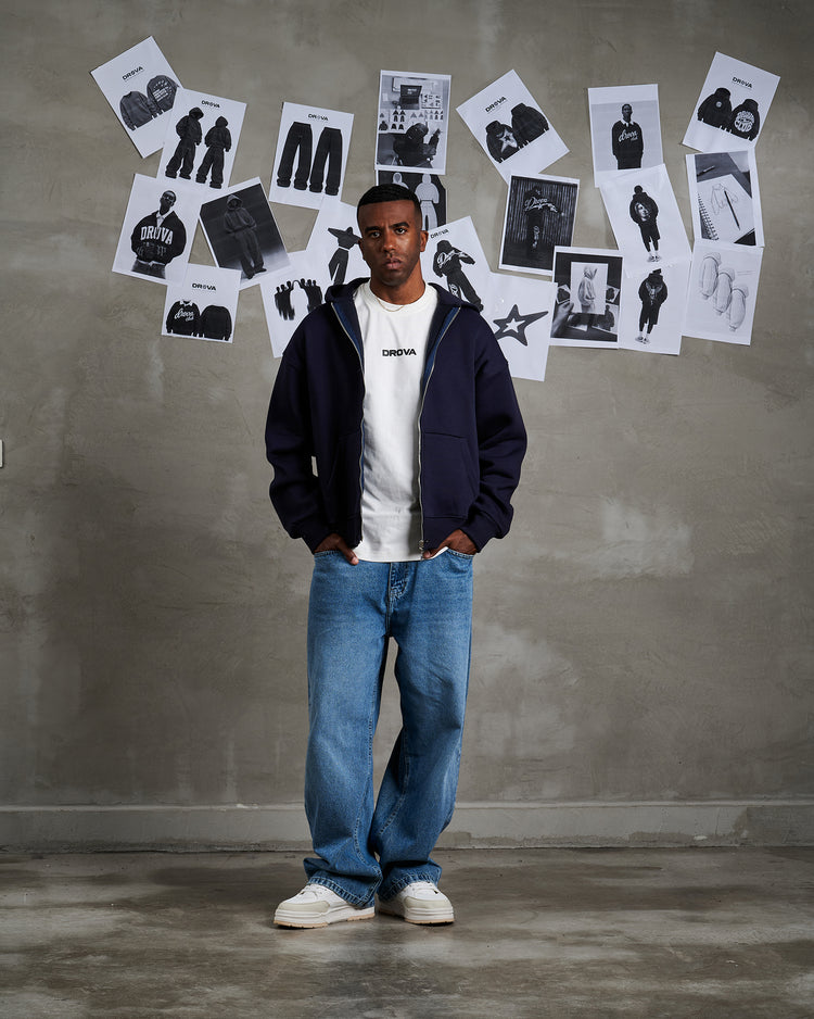 Drova Basic Hoodie With ZIP-UP