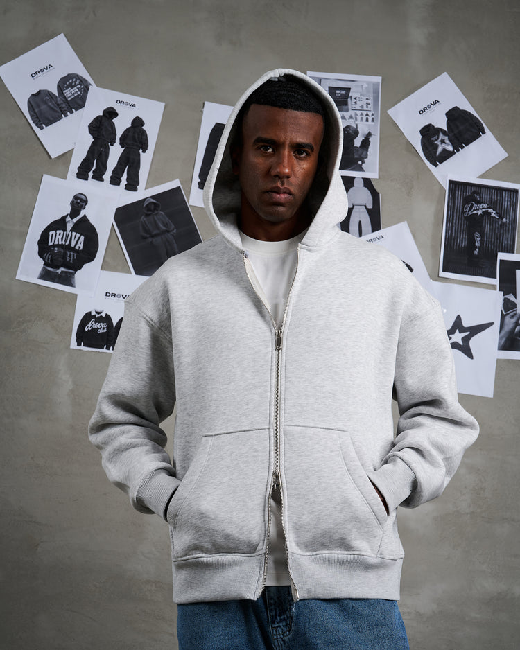 Drova Basic Hoodie With ZIP-UP