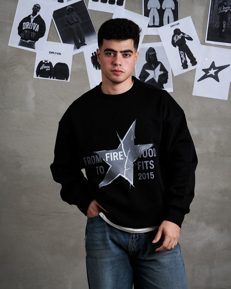 Drova Broken Star Crewneck