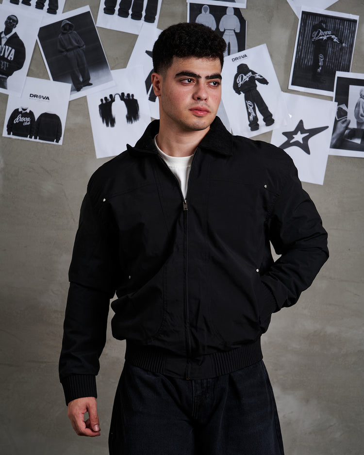 CONTRAST PUFFER JACKET
