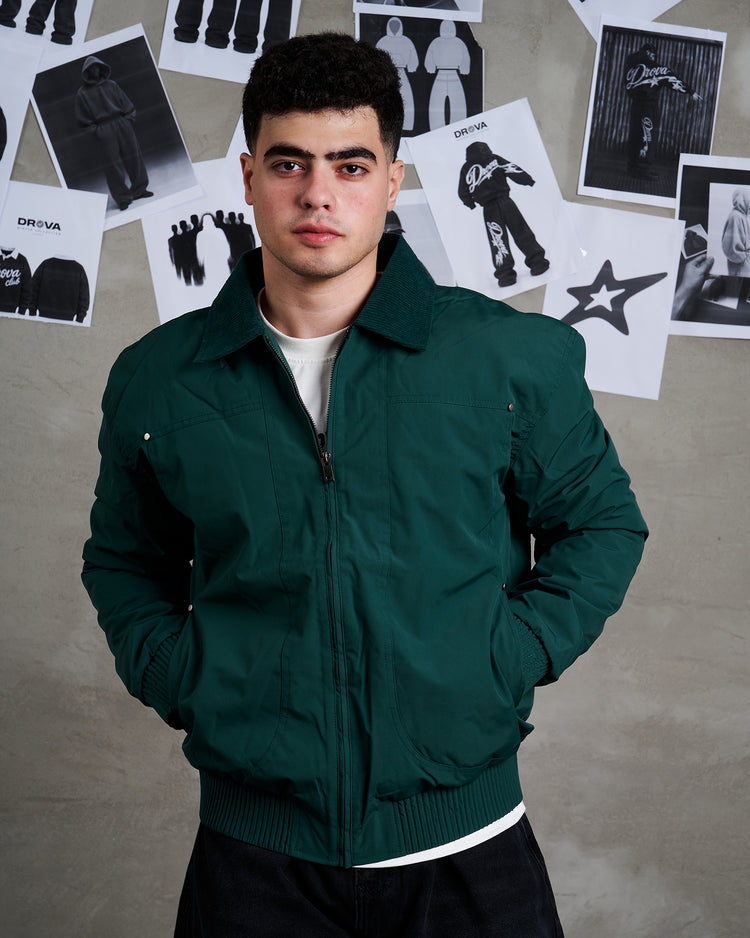 CONTRAST PUFFER JACKET