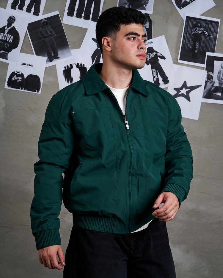 CONTRAST PUFFER JACKET