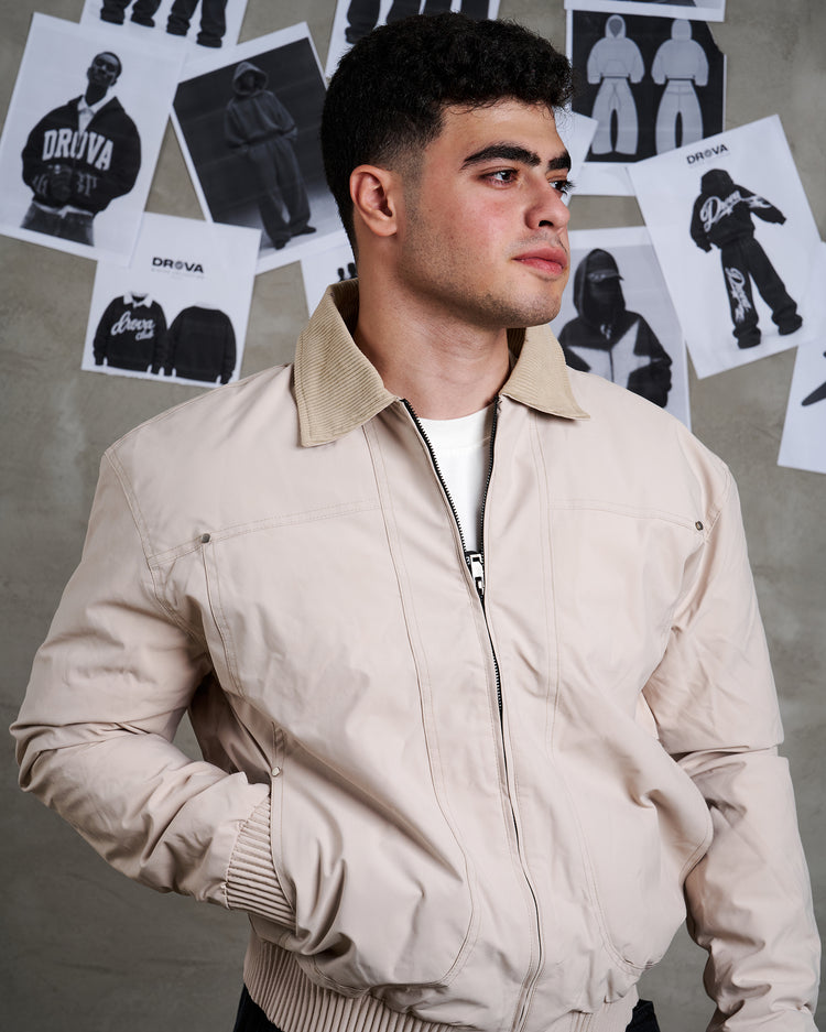 CONTRAST PUFFER JACKET