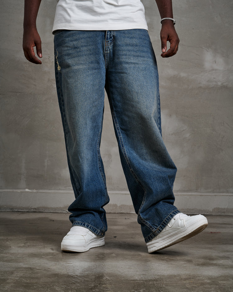 Drova Super Baggy Cuting Fit Jeans