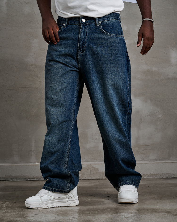 Drova Super Baggy Cuting Fit Jeans